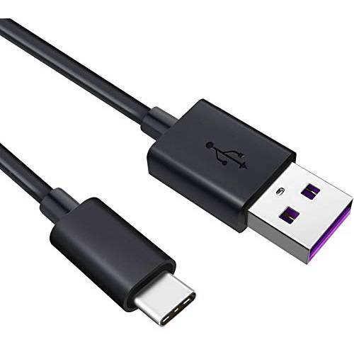 ZZS LED 넥 라이트 충전 케이블, USB 케이블 호환가능한 Glocusent 독서 LightMini 클립 on 북 LightCompact 메이크업 미러, 5 Feet, USB Type-C