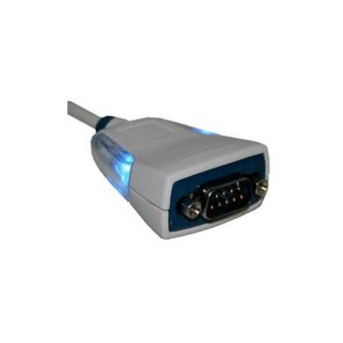 FTDI US232R-100-BULK, 케이블, 조립품; USB-RS232; 9 COND; 24AWG; 1M; USB-A, DB9 Male; w/ LEDs