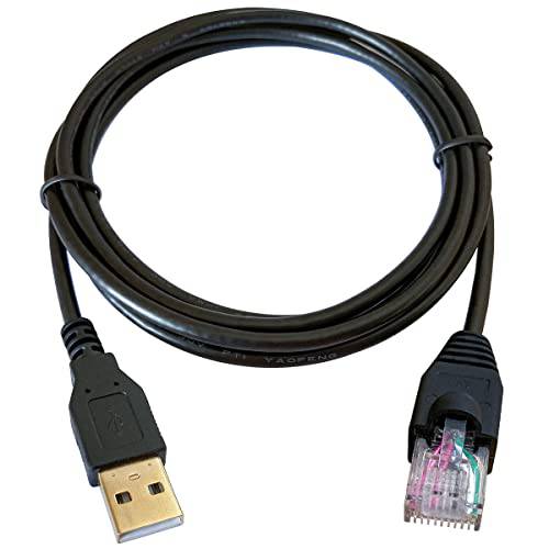 DSD TECH SH-RJ50A USB to RJ50 10PIN 케이블 APC UPS 디바이스 호환 to AP9827(1.8M/ 6FT)