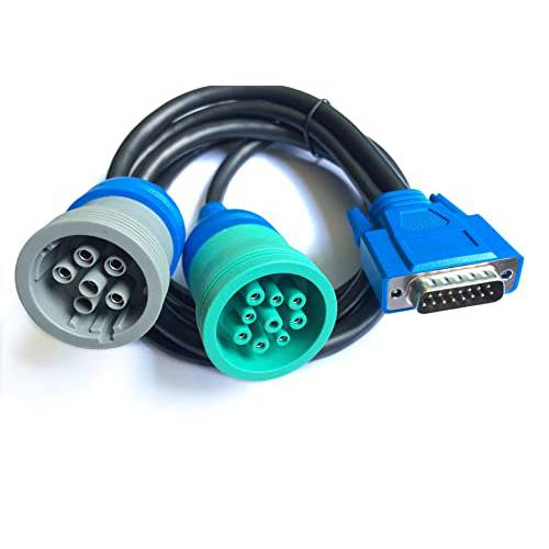 DB15 to type2 9pin and 6pin 진단 케이블 6/ 9 핀 롱 Y 케이블 USB 링크 2