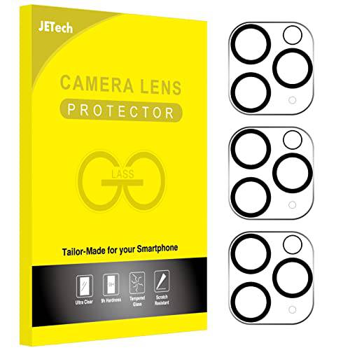 JETech 카메라 렌즈 보호 아이폰 11 프로 맥스 6.5-Inch and 아이폰 11 프로 5.8-Inch, 9H 강화유리, HD 클리어, Anti-Scratch, 케이스 친화적, Does Not Affect 나이트 Shots, 3-Pack