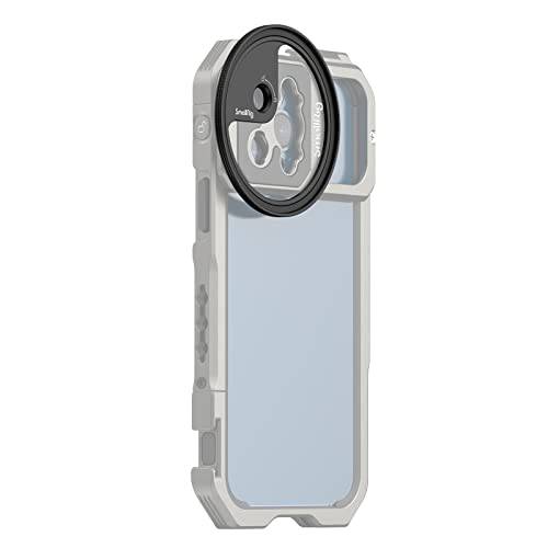 SmallRig 67mm 핸드폰 필터 링 어댑터 (M 마운트), 호환가능한 폰 케이지 M 렌즈 마운트 아이폰 13 시리즈/ 12 프로/ 12 프로 맥스 - 3839