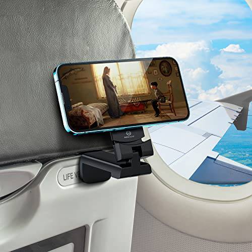 WixGear 범용 NEW 자석 비행기 in 비행 태블릿, 태블릿PC 폰 마운트, 핸즈프리 폰 홀더 데스크 Multi-Directional 듀얼 360 도 회전, 포켓 사이즈 여행용 에센셜 악세사리 플라잉