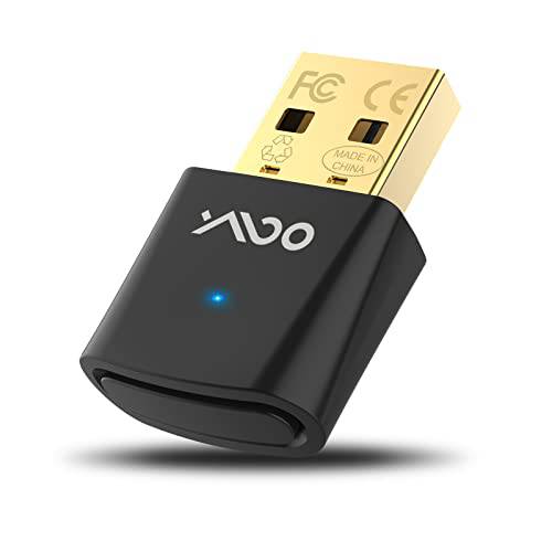 YMOO 블루투스 5.3 오디오 송신기 aptX/ Aptx-LL 로우 레이턴시 지원 (적은 Than 36 MS), USB 오디오 어댑터 연결 무선 헤드폰,헤드셋/ 스피커 to PS5/ PS4/ 스위치/ PC/ 리눅스/ Mac,  플러그&  플레이