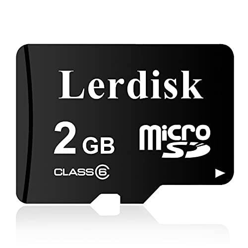 Lerdisk Factory Wholesale 마이크로 SD 카드 2GB Class 6 in 벌크, 대용량 마이크로SD 생산 by 3C Group Authorized Licencee (2GB)
