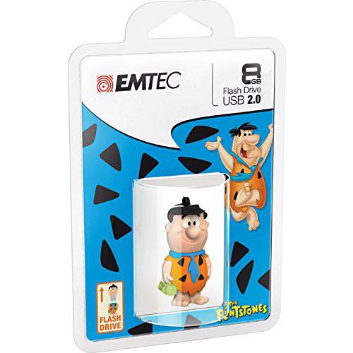 EMTEC Flintstones 8 GB USB 2.0 플래시드라이브, Fred
