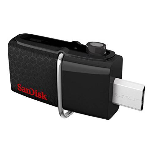 Sandisk 울트라 듀얼 USB 플래시드라이브, 32 GB, 블랙 (SDDD2-032G-A46)