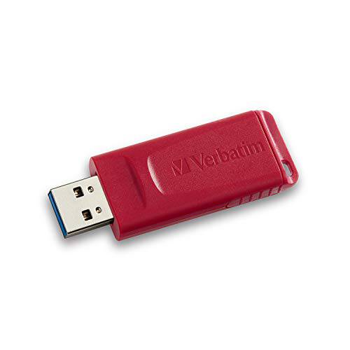 Verbatim 4GB store ’n’ Go USB 플래시 드라이브 - PC 맥 호환가능 - 레드