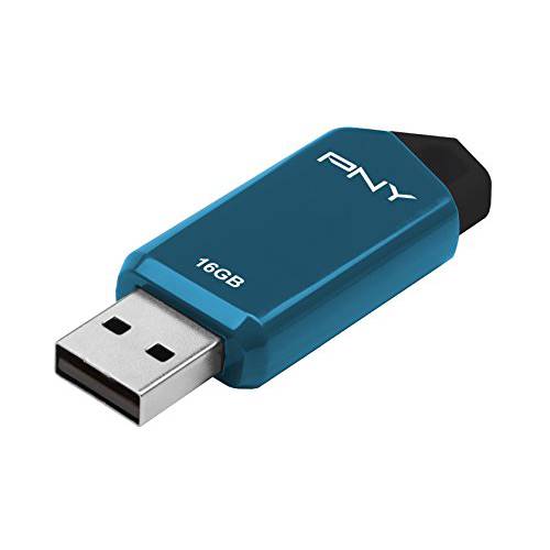 PNY Retract USB 2.0 플래시 드라이브 16GB Blue or Red - 색상다양 P-FD16GRTC-GE