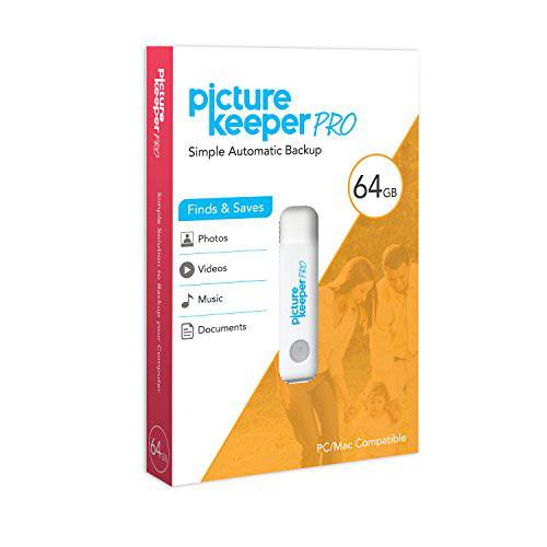 Picture Keeper  프로 64GB 스마트 USB 프로페셔널 스토리지 플래시드라이브 for 포토, 비디오, 뮤직 and DOCS. More Than Just a Photo 백업 스틱. for PC/ 맥/ 노트북/ 컴퓨터