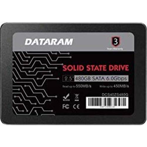 DATARAM 480GB 2.5 SSD 드라이브 SSD 호환가능한 with MSI A320M PRO-VHL