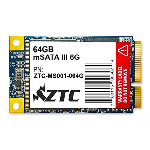 ZTC 64GB Bulwark V2 mSATA 6G 50mm 향상된 SSD 솔리드 스테이트 드라이브 모델 ZTC-MS001-64G