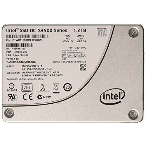 Intel DC S3500 Series SSDSC2BB012T401 1.2TB SATA 6Gb/ s 2.5 SSD