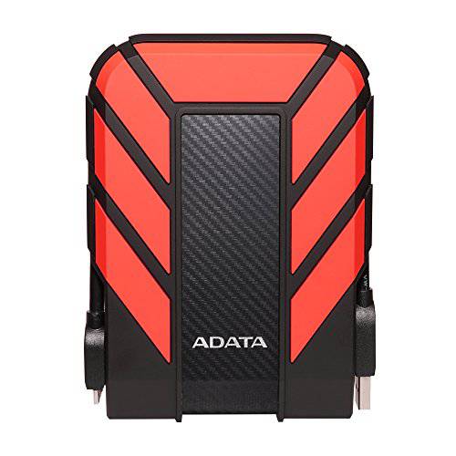 ADATA AHD710P-1TU31-CRD 프로 1TB USB 3.1 IP68 방수/ 충격방지/ 방진 견고한 외장 하드디스크, 레드