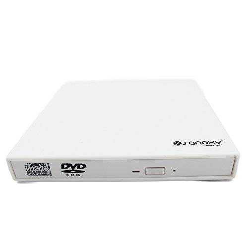 SANOXY_USB2-CD-DVD-RCOMBO-W 슬림 외장형 USB 2.0 흰색