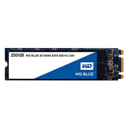 Western 디지털 250GB WD Blue 3D 낸드 내장 PC SSD - SATA III 6 GB S M.2 2280 up to 550 MB S - WDS250G2B0B
