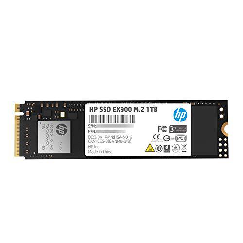 HP EX900 M.2 1TB PCIe 3.1 x4 NVMe 3D TLC 낸드 내장 SSD (SSD) 맥스 2100 MBps 5XM46AA#ABC
