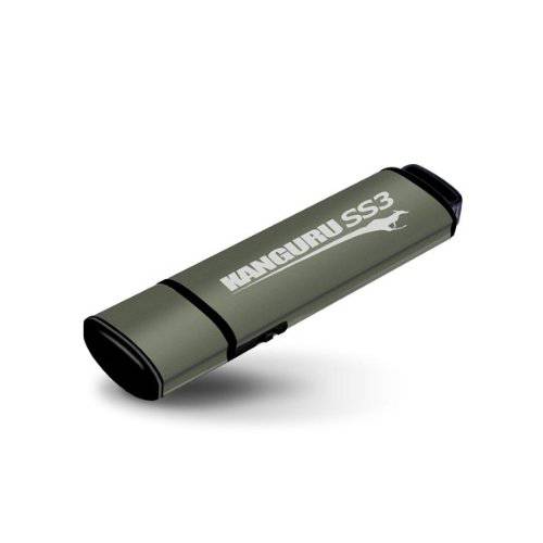 Kanguru SS3 USB 3.0 플래시드라이브 with 피지컬 필기 프로텍트 Switch (KF3WP-64G)