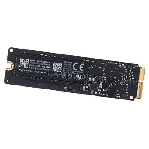 Odyson - 256GB SSD (PCIe 3.0 x4, SSUBX) 교체용 for 맥북 에어 13 A1466 (조기 2015, 2016, Mid 2017)