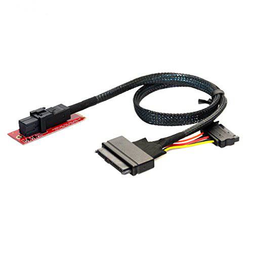 케이블CC U.2 U2 Kit SFF-8639 NVME PCIe SSD 어댑터&  케이블 for Mainboard Intel SSD 750 p3600 p3700 M.2 SFF-8643