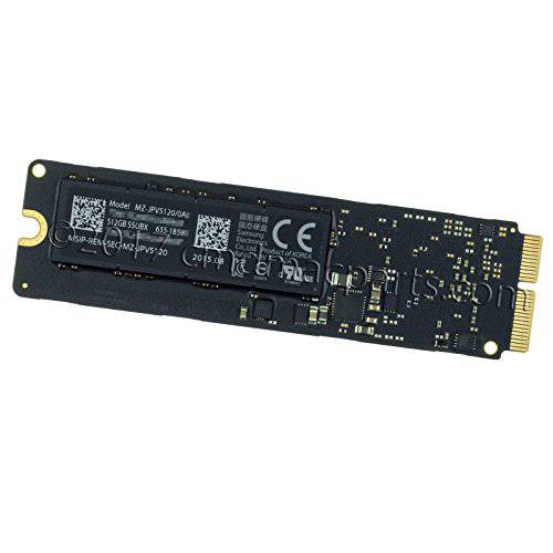Odyson - 512GB SSD (PCIe 3.0 x4, SSUBX) 교체용 for 맥북 프로 13 레티나 A1502 (조기 2015), 15 A1398 (Mid 2015)