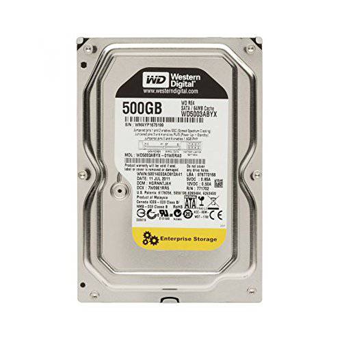 Western Digital 500GB RE4 Enterprise 데스크탑 3.5in SATA 7200rpm 하드디스크 - OEM