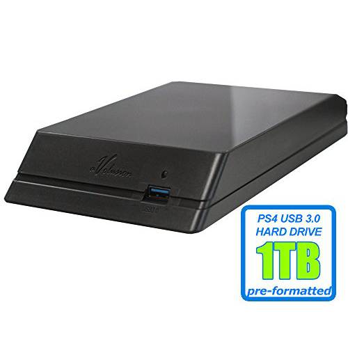 Avolusion HDDGear 1TB (1000GB) 7200RPM 64MB Cache USB 3.0 외장 PS4 게이밍 하드디스크 (PS4 Pre-Formatted) - PS4, PS4 슬림, PS4 슬림 프로 - 2 연간 워런티