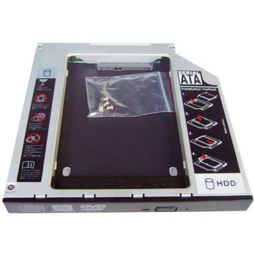 Generic 2nd 하드디스크 HDD Caddy 베이 for 델 Latitude E5500 E5510 E5520