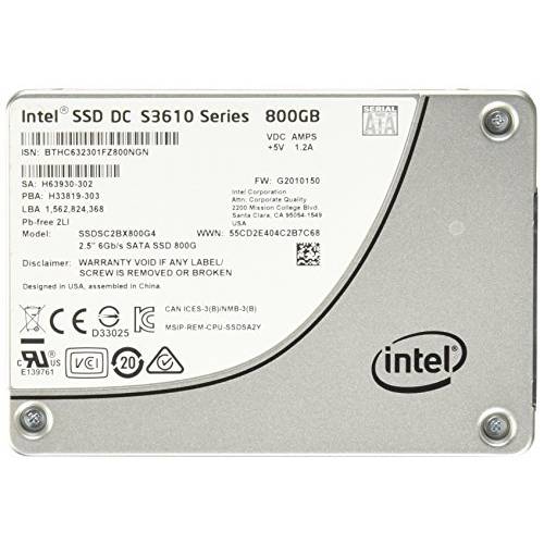 Intel DC S3610 Series SSD - 내장 (SSDSC2BX800G401)