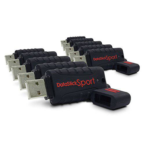 Centon DataStick 방수 Multi-pack 10 x 8GB USB - 블랙