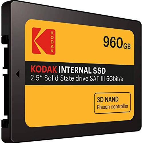 Kodak 내장 SSD X150, 옐로우, 960GB