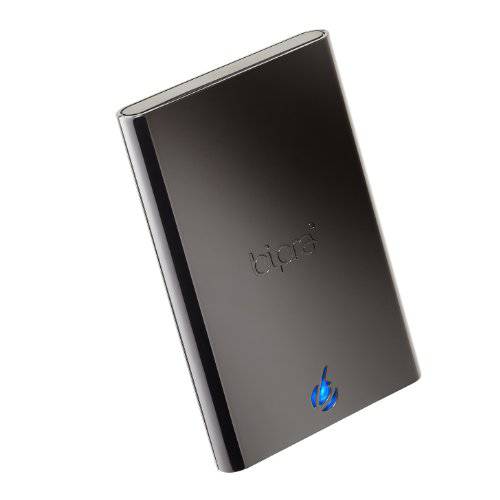 Bipra S2 2.5 Inch USB 2.0 맥 에디션 휴대용 외장 하드디스크 - 블랙 (1TB 1000GB)