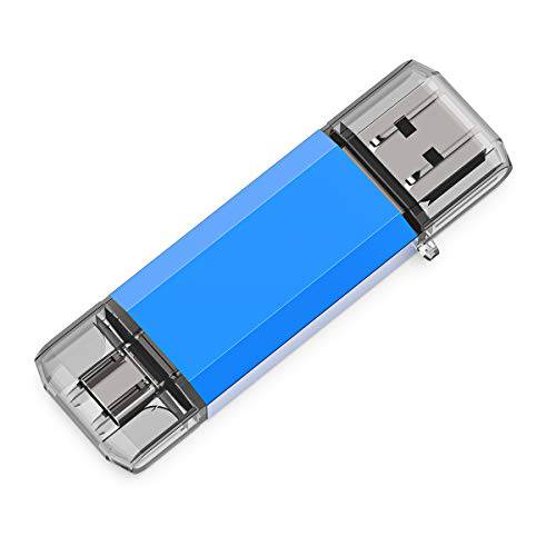USB C 플래시드라이브 타입 C, VICFUN USB 메모리 스틱 32GB USB 3.0 and USB C OTG 2 in 1 USB 스틱 32GB 썸 드라이브 for USB-C 디바이스 스마트폰, Compter