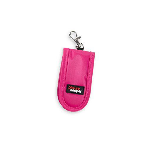 Picture Keeper USB 플래시드라이브 키링, 열쇠고리, 키체인 홀더 with Anti-Shock and Water-Resistant 재질, 2-Drive 용량, 간편 Clip 키링, 열쇠고리, 키체인 (핑크)