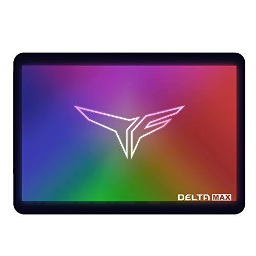 TEAMGROUP T-Force Delta 맥스 RGB SSD 500GB 2.5 inch SATA III 3D 낸드 내장 SSD (T253TM500G3C302)