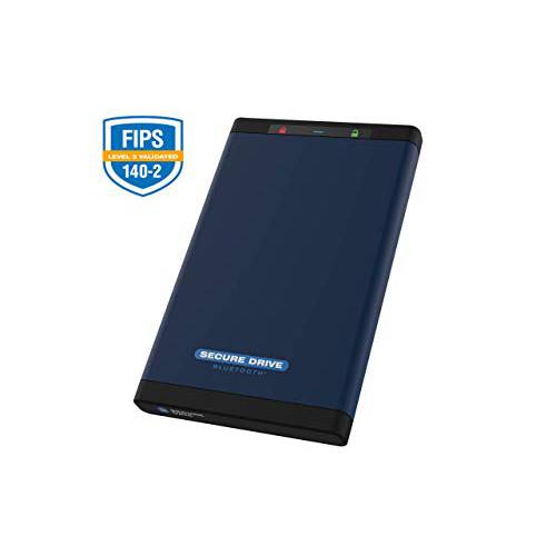SecureData 500GB SecureDrive 블루투스 FIPS 140-2 SSD with 블루투스 Auth