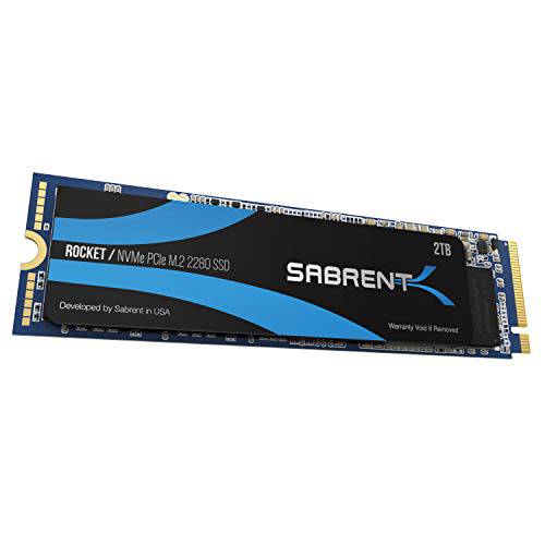 Sabrent 2TB Rocket nVME PCIe M.2 2280 내장 SSD 고 성능 SSD SB-ROCKET-2TB