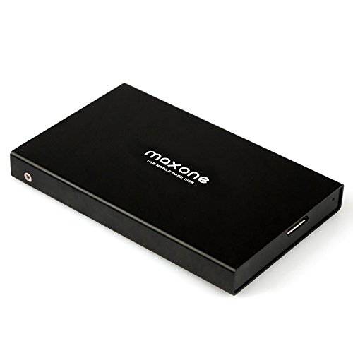 1TB 외장 하드디스크 - Maxone Upgrade 2.5’’ 휴대용 HDD USB 3.0 PC 노트북 맥 엑스박스 원 and PS4 - Black 위한
