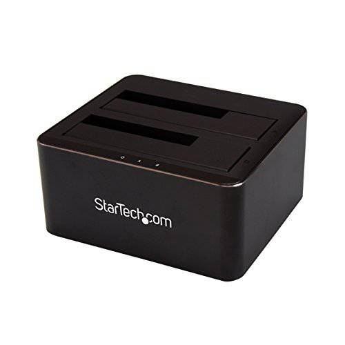 StarTech .com SATA 하드디스크 탈부착 스테이션 - USB 3.1 (10Gbps) 하드디스크 도크 for 2.5& 3.5 SATA SSD/ HDD Drives (SDOCK2U313)