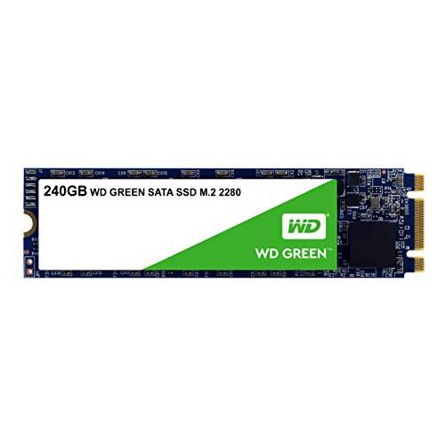 Western 디지털 SSD WDS240G2G0B 240GB M.2 2280 SATA 6GB S WD Green 리테일