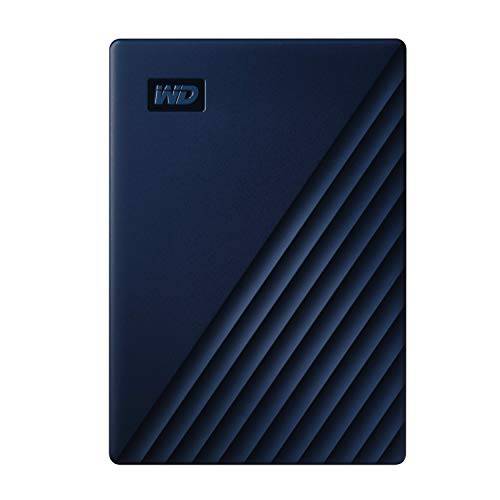 WD 5TB My Passport for 맥 휴대용 외장 하드디스크 - 블루, USB-C/ USB-A - WDBA2F0050BBL-WESN