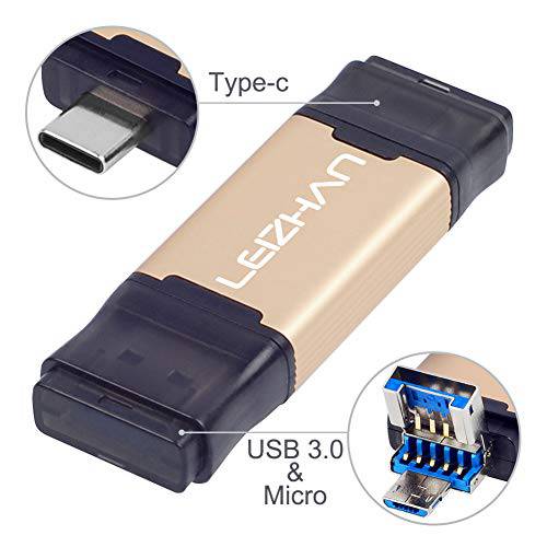 256GB Type-C Photo 스틱 Micro USB 플래시드라이브 3.0 안드로이드 pendrive for 삼성 갤럭시 노트 10, S10 S9 노트 9 S8 S7 S6 S5, 구글 Pixel 2/ 2XL