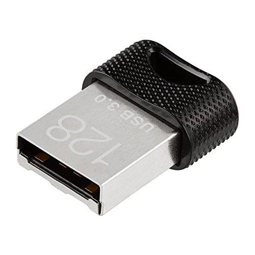 PNY Elite-X Fit 128GB USB 3.0 플래시 드라이브 - Read Speeds up to 200MB Sec P-FDI128EXFIT-GE 실버