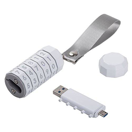 LokenToken USB 플래시드라이브 32 GB, USB 3.0, 화이트