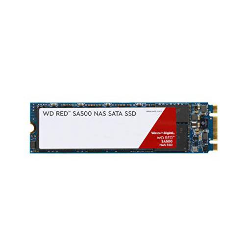 Western Digital 1TB WD 레드 SA500 NAS 3D 낸드 내장 SSD - SATA III 6 GB/ S, M.2 2280, Up to 560 MB/ s - WDS100T1R0B