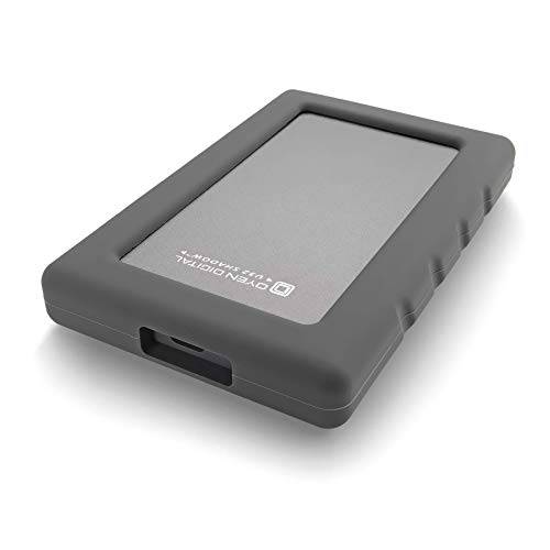 Oyen Digital U32 쉐도우 Dura 2TB USB-C (3.1 Gen 2) 러그드 휴대용 하드디스크, Slate 그레이