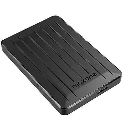 320GB 외장 하드디스크 - Maxone Upgrade 2.5’’ 휴대용 HDD USB 3.0 PC 노트북 맥 엑스박스 원 PS4 크롬북 스마트 TV - Black 위한