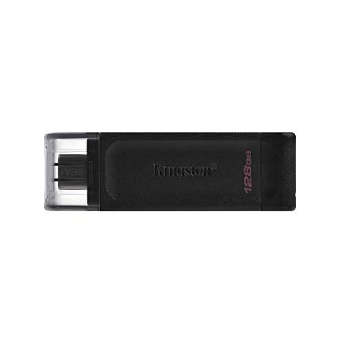 Kingston DataTraveler 70 128GB 휴대용 and 경량 USB-C flashdrive with USB 3.2 Gen 1 speeds DT70/ 128GB