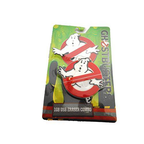 Ghostbusters 2016 로고 무비/ TV 테마 1GB USB 드라이브& Eraser Combo