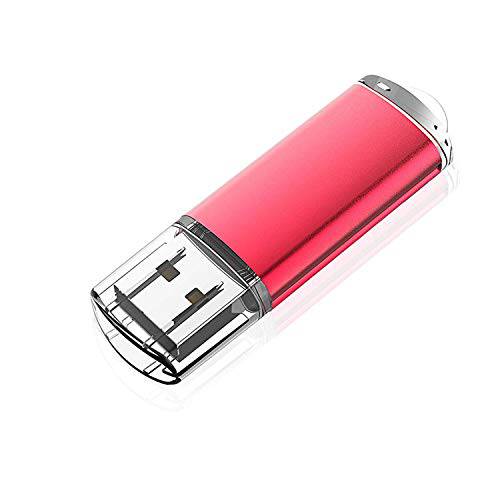 KOOTION 플래시 드라이브 64 GB USB 2.0 썸 드라이브 64GB 메모리 스틱 펜 드라이브 키체인,키링,열쇠고리 디자인 점프 드라이브 ZIP 드라이브 led Indocator 레드 포함